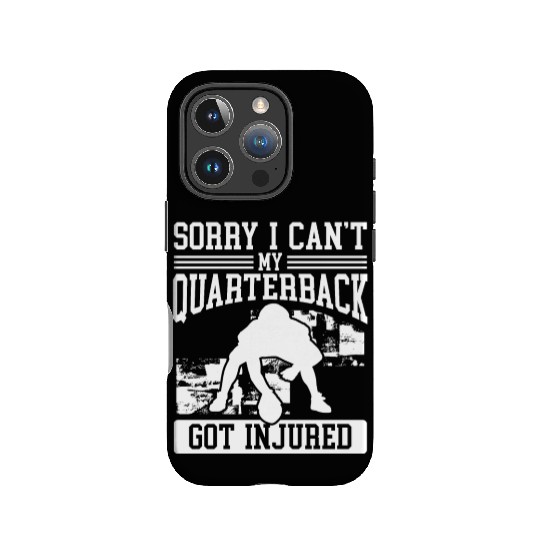 Fantasy Football Player Sorry I cant Injury IPhone Cases