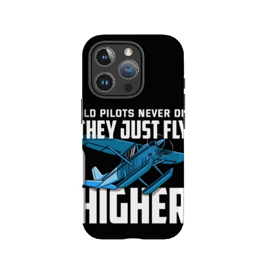 Funny Pilot Gift Old Pilots Never Die IPhone Cases