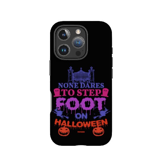 creepy Halloween saying IPhone Cases