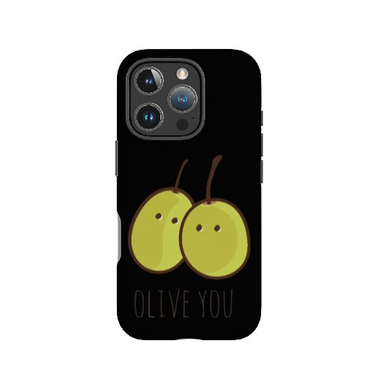 I Love You (Olive You) cute IPhone Cases