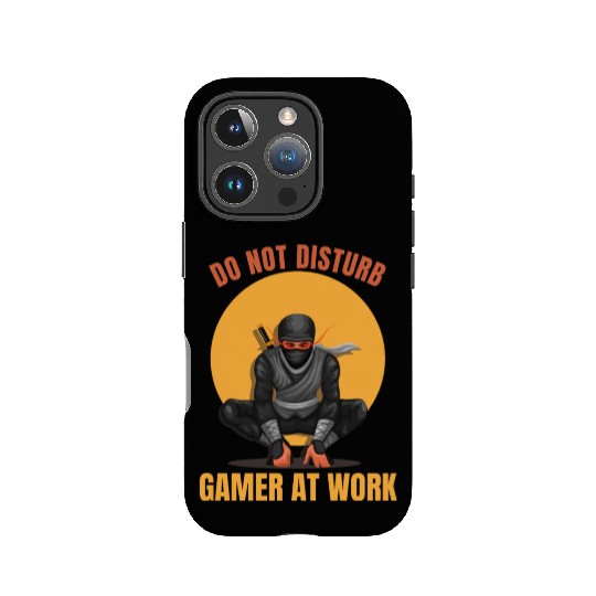 Do Not Disturb Gamer At Work-Gaming Lover IPhone Cases
