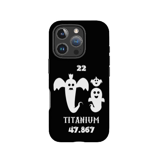 Titanium is the 22 element of the periodic table IPhone Cases