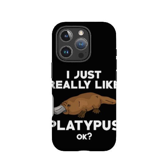 Funny Platypus Lover IPhone Cases