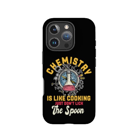 Chemistry Is Like Cooking Funny Chemist Science IPhone Cases