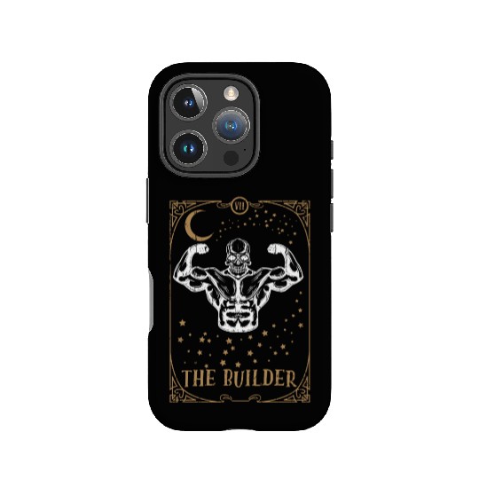 Gym Tarot Card Occult Club Gothic Muscle Builder IPhone Cases