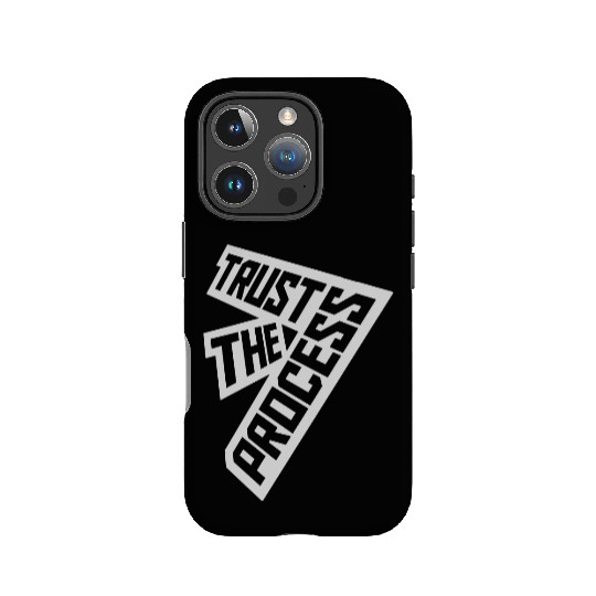 trust the process quote IPhone Cases