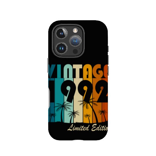 Vintage 1992 Vintage Retro Birthday Gift IPhone Cases
