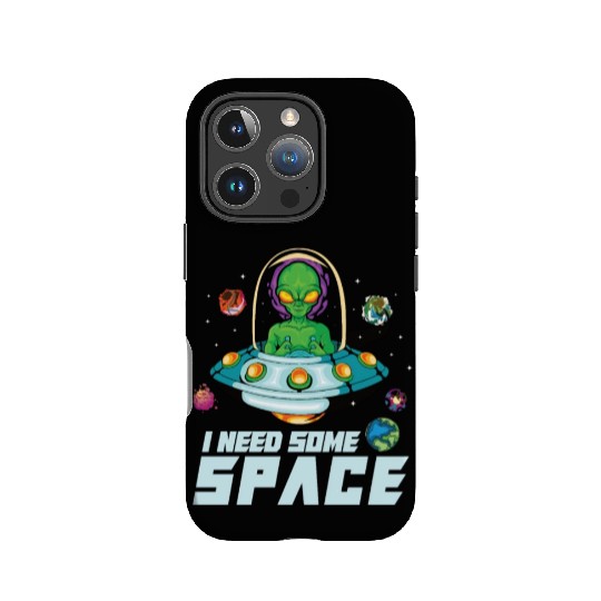 Alien Extraterrestrial Area 51 UFO Space Geek Gift IPhone Cases