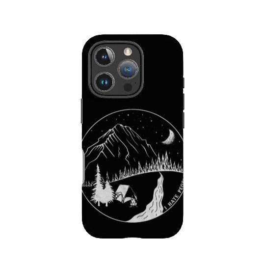 I Hate People Camping IPhone Cases