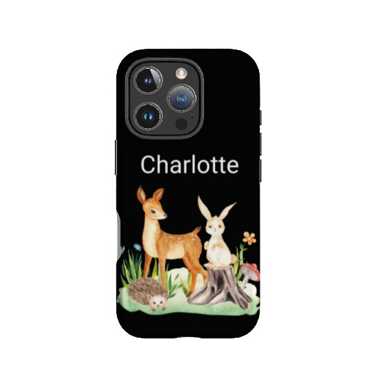Animal deer rabbit hedgehog Charlotte IPhone Cases