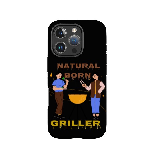Natural Born Griller IPhone Cases
