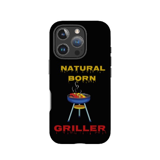 Natural Born Griller IPhone Cases