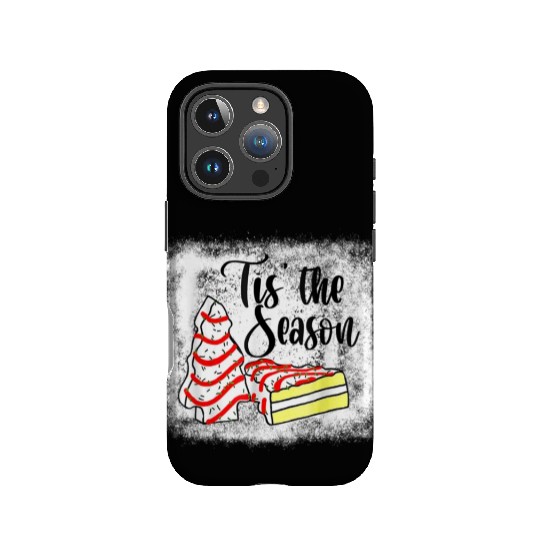 Little Tis The Season Christmas Tree Cakes Debbie IPhone Cases