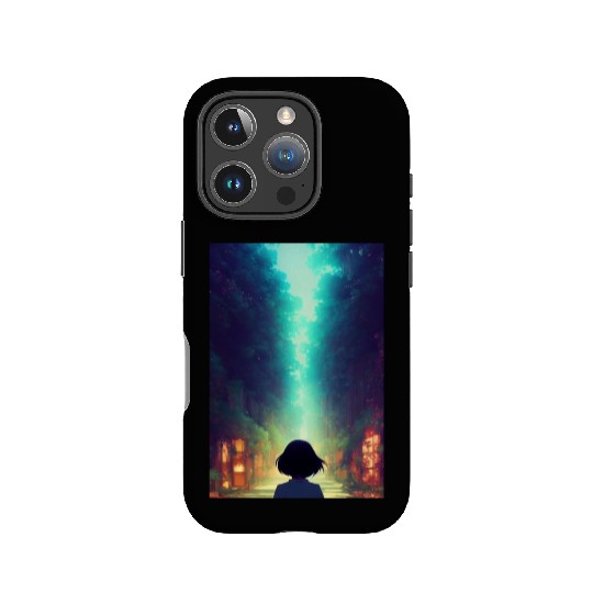 Serene Path of the Whispering Woods IPhone Cases