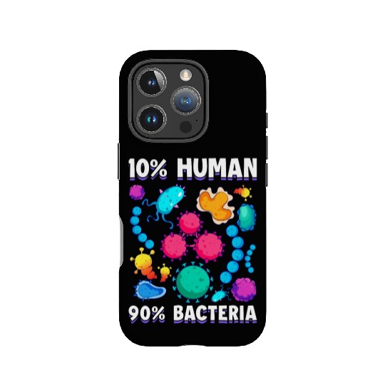 10 Human 90 Bacteria Biology Science IPhone Cases