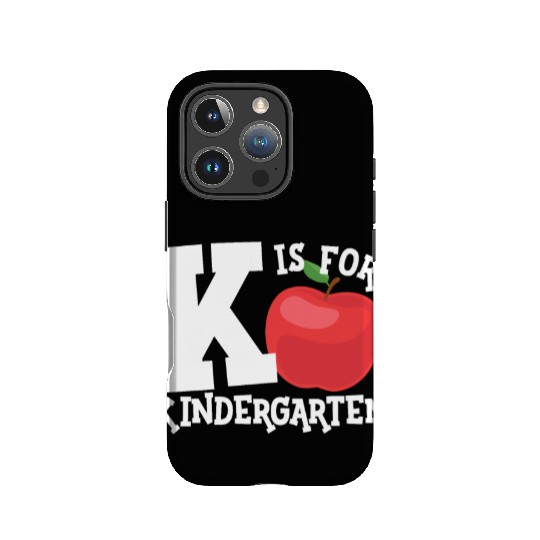 K Is For Kindergarten Teacher Back To School IPhone Cases