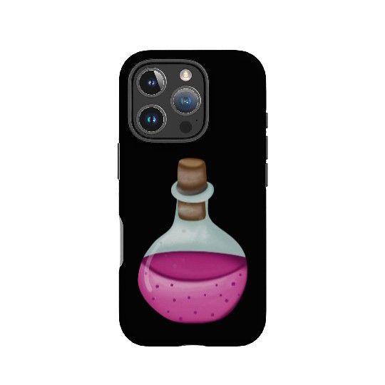 Halloween pink potion IPhone Cases