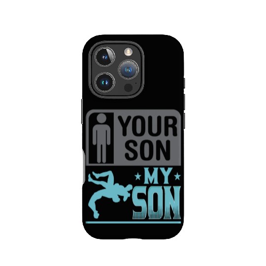 Wrestling Wrestler Your Son My Son Wrestling Mom IPhone Cases