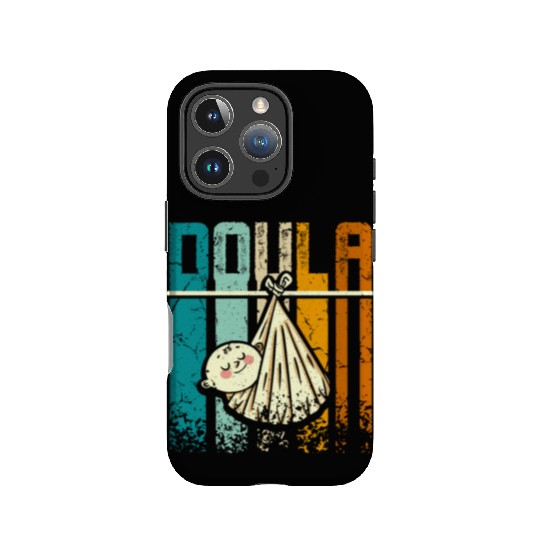 Retro Vintage Doula IPhone Cases