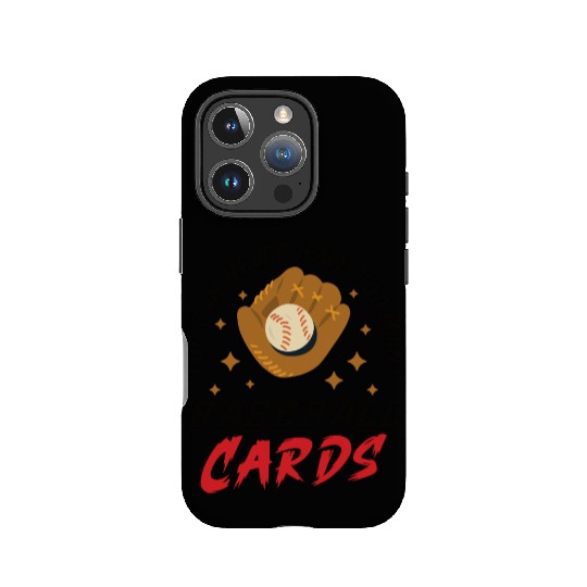 Baseball Cards Baseball Player Baseball Fan Gift IPhone Cases