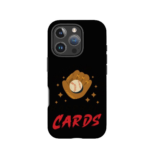 Baseball Cards Baseball Player Baseball Fan Gift IPhone Cases