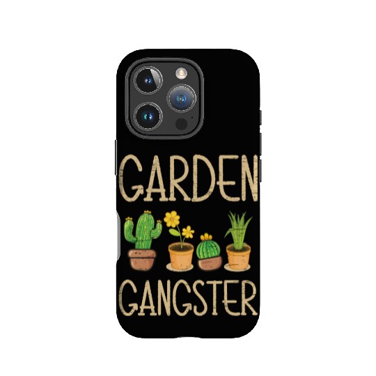 Garden Gangster Flowers Plant Gardener IPhone Cases