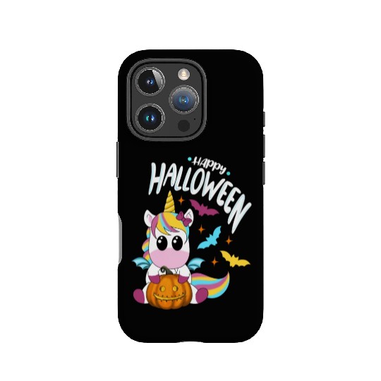 Bat Unicorn - Happy Halloween IPhone Cases