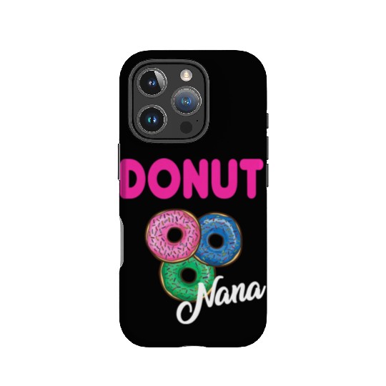 Womens Nana Donut IPhone Cases Grandmother Donut Lover