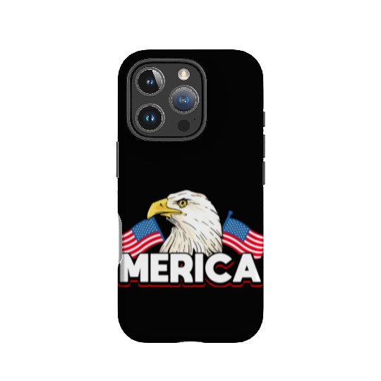 Merica Bald Eagle US Flag Independence IPhone Cases