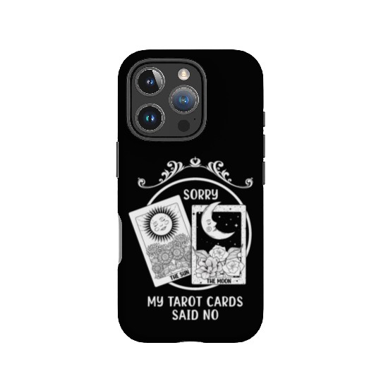 Moon Sun Tarot Card Said No Halloween IPhone Cases