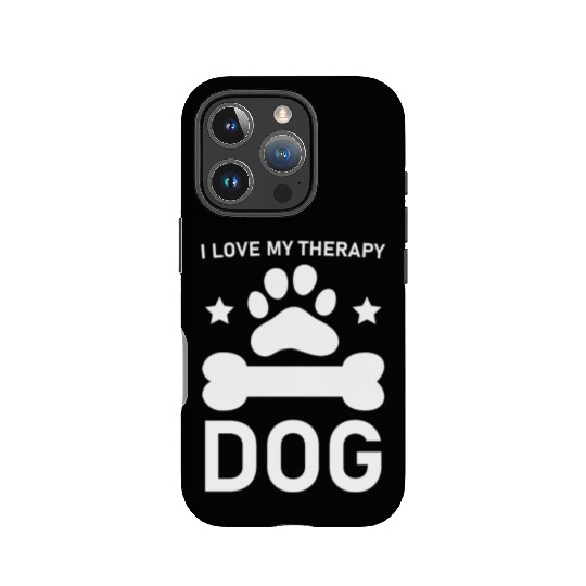 I love my Therapy Dog IPhone Cases