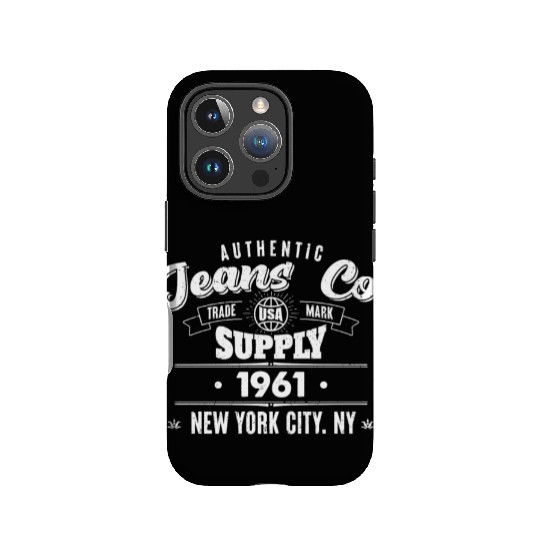 New York City Born In 1961 Vintage Birthday IPhone Cases