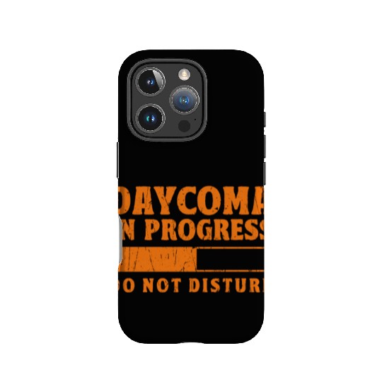Daycoma in progress Do not Disturb - dreamer IPhone Cases