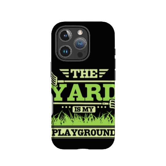 THe yard is my playground IPhone Cases