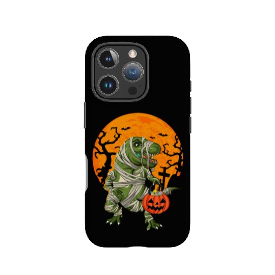 Mummy T-Rex Dinosaur Trick Or Treat Halloween IPhone Cases