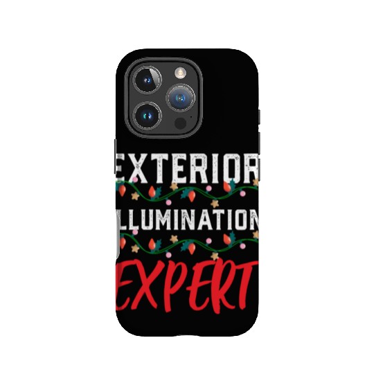 Funny Christmas Light Exterior Illumination Expert IPhone Cases