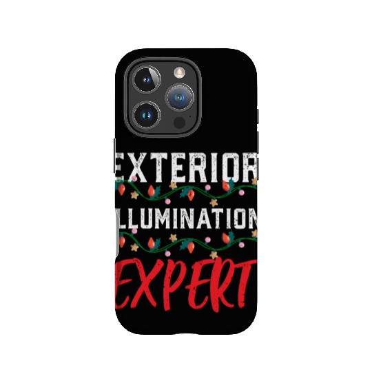 Funny Christmas Light Exterior Illumination Expert IPhone Cases
