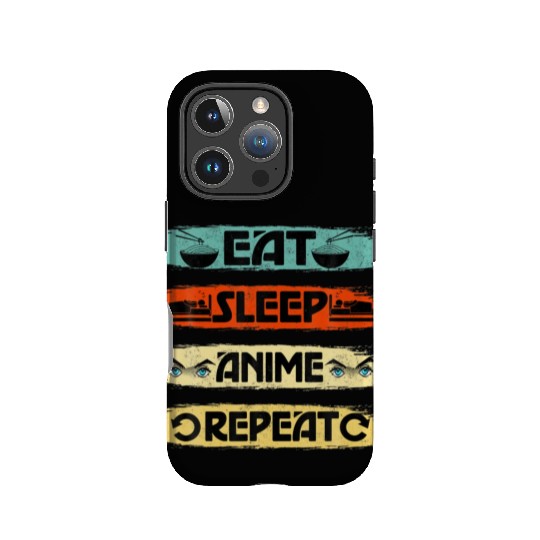 Eat Sleep Anime Repeat Ramen Kawaii Japanese IPhone Cases