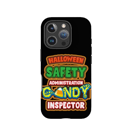 Halloween Costume Halloween Safety Candy Inspector IPhone Cases