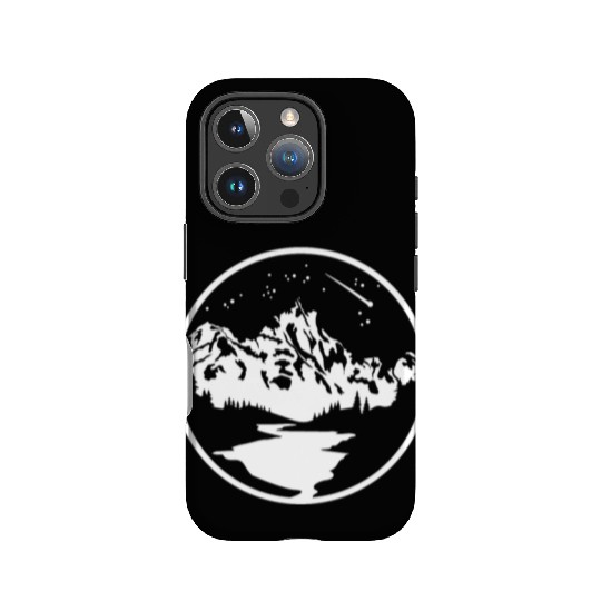 Nature Lover Midnight Sky Hiking Camping Outdoor IPhone Cases
