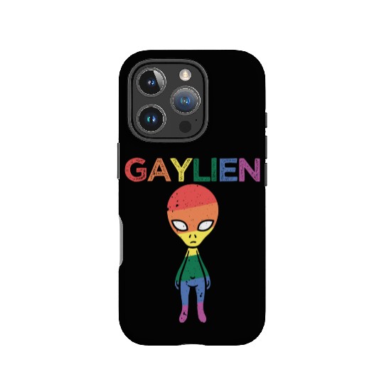 Gaylien LGBTQ+ Gay LGBT Community Rainbow Pride IPhone Cases