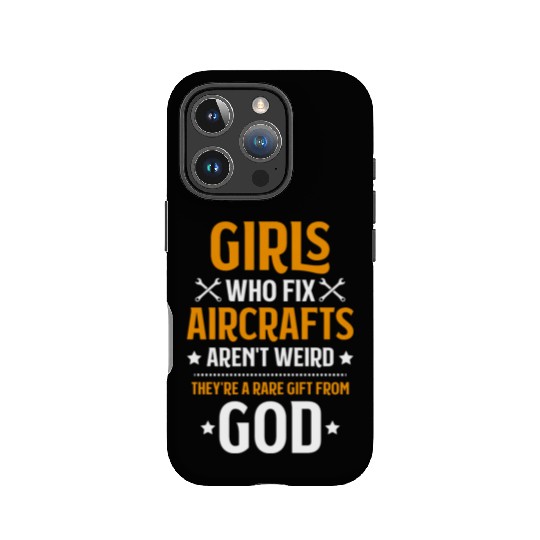 Aircraft Mechanic Aviation Maintenance Technician IPhone Cases