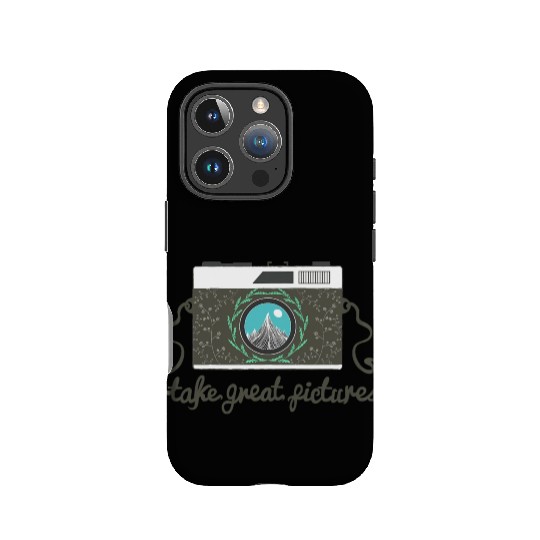 Take Great Pictures Vintage Camera Photography T S IPhone Cases