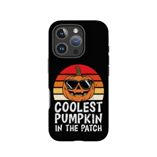 Coolest Pumpkin In The Patch - Halloween IPhone Cases
