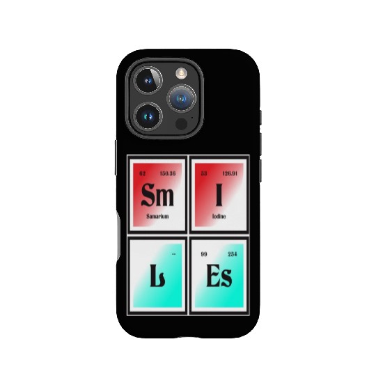 Smiles | Periodic Table of Elements IPhone Cases