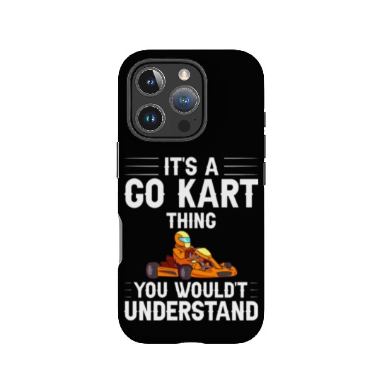 Go Kart Racing Indoor Karting Racer Electric IPhone Cases