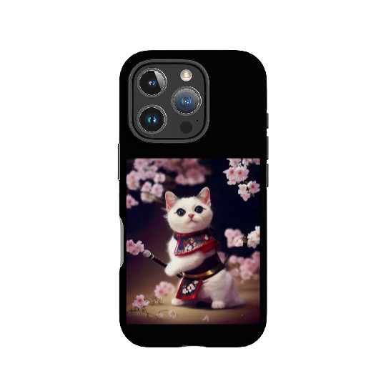 Samurai Cat IPhone Cases
