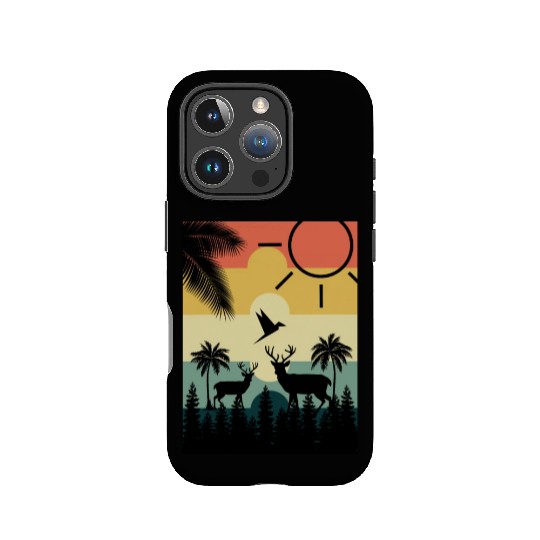 Vintage Deer IPhone Cases