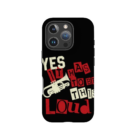 Trumpet Player Vintage Yes It Has IPhone Cases
