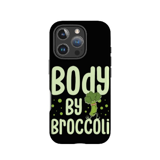 Body By Broccoli Vegetarian Veggies Vegan IPhone Cases